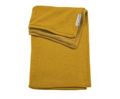 Meyco 2734023 Couverture tricotée pour bébé 75 x 100 cm Ockergelb