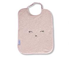 Bavoir XL Rose