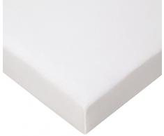 Lot de 3 draps housse Coton - 70x160 - blanc