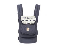 Ergobaby Porte Bebe Ergonomique et Physiologique, Marine Original Multiposition 3-en-1, Dorsale et Ventral