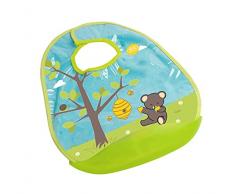 dBb Remond Bavoir avec Poche Récupératrice Ourson