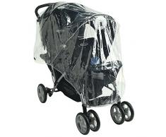 Habillage pluie compatible avec Graco Quattro Tour Duo - Ensemble pluie
