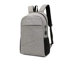 Local Makes A Comeback Sac à dos informel pour ordinateur portable, sac à dos de voyage, antivol, multifonction, pour bureau, voyage, classe, etc. (Gris)