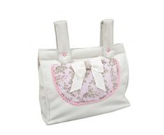 Babyline Sac à langer pour poussette rose