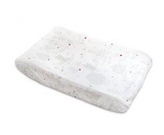Housse de matelas à langer imperméable 45x74cm FORET II - Louis Le Sec