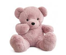 Histoire dOurs HO2754 Ours Coloriage Peluche Ours Vieux Rose