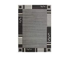 Lalee Tapis De Décoration 100% polypropylène, Gris, 200x290cm