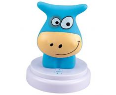 Alecto Veilleuse LED Automatique en Forme Vache