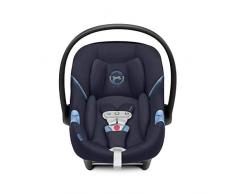 CYBEX Gold Siège Auto Coque pour Bébé Aton M i-Size, Sensorsafe intégré, Pour les Enfants de 45 cm à 87 cm, (soit 13 kg max.), Navy Blue