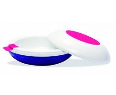 QUARANTASETTIMANE Babyfood Assiette Isotherme Bleu