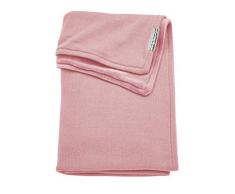 Meyco 2734025 Couverture tricotée pour bébé Rose 75 x 100 cm