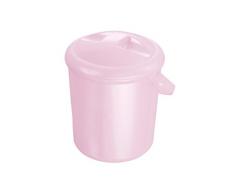Rotho Babydesign Poubelle à Couches, 10l, Dès la Naissance, Bella Bambina, Sweet Rose (Rose), 200210268