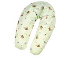 Julius Zöllner 4670018076 – Teddy Vert Coussin dallaitement Banane avec Flexi de flexi-perles (EPS), Env. 190 cm (Dimensions extérieures)