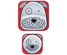 Skip Hop Zoo Assiette en mélamine et ensemble de bols