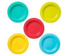 babyCalin Pack de 5 Assiettes