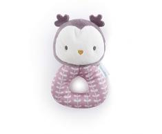 Ingenuity Hochet Doux en Peluche de Qualité Supérieure Nally La Chouette Dès la Naissance 1 Unité