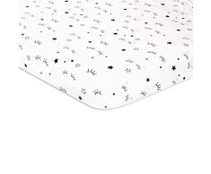 Fun with mum BED-SHE-M-UNI Drap de lit Multicolore Taille M