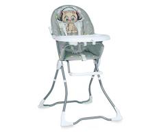 Lorelli 10100321805 Chaise Haute pour Bébé Marcel Gris