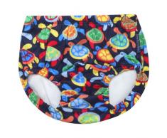 JoJo Maman Bébé - Couche de Bain Tortue Bleu Marine 0 à 3 Mois