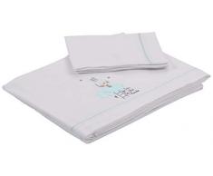 Bimbi Pirulos Tript.Sab.100% Alg.80X140 009 Lapin 148 56 - Parure de lit unisexe