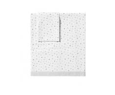 Petit Praia Parure de Lit Estrela Gris 70 X 140 cm