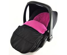 Chancelière Siège auto/Cosy orteils Compatible avec bébé Style Rose