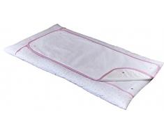 Clair de Lune Tapis à langer (Rose, étoiles et rayures)