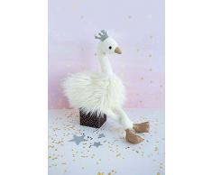 Histoire dOurs Peluche Cygne Blanc Taille Petite