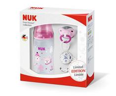 Nuk First Choice + Coffret cadeau Winter Wonderland avec aspirateur en pin véritable 0-6 mois 300 ml