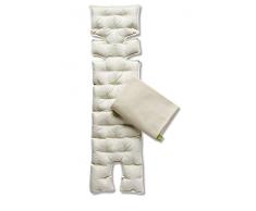 Quaranta Semainier 401165 Matelas en mousse dépeautre pour siège, 2 housses