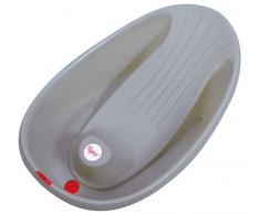 Tigex Baignoire Bébé Mini, Compacte et Ultra-Légère, 0-12 Mois, Base Antidérapante