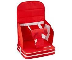 Safety 1st 2750827000 Rehausseur de voyage Travel Booster avec harnais 3 points pour un maintien sûr à partir de 18 mois Rouge Campus 506 g