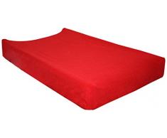 Garessi 9205 – Housse pour matelas à langer réglable 80 x 50 cm rouge