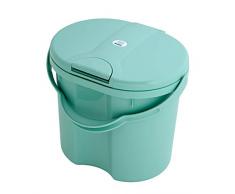 Rotho Babydesign TOP Poubelle à Couches avec Couvercle, 11L, À partir de 0 mois, TOP, Swedish Green (Vert Menthe), 200020266