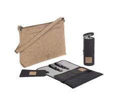 LÄSSIG Sac à langer pour changer le bébé/Tender Shoulder Bag 1101030331 chameau