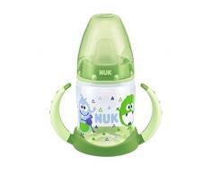 Nuk First Choice Biberon d’apprentissage 150 ml, embout souple en TPE, à partir de 6 mois