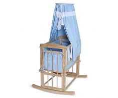 dibea BB00430 Lit Bébé à Baldaquin 80 x 40 cm