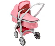 Greentom A+B+C Grey-pink-V16 Poussette avec nacelle Unisexe