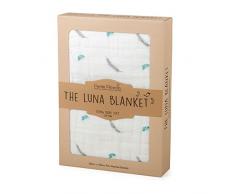 Petite Piccolo The Luna Couverture pour Berceau Feathers