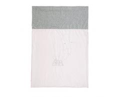 Noukies Couverture pour Lit Poudre dEtoiles Rose 100 x 140 cm