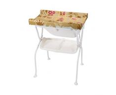 Papaya Baignoire bébé pliante, Cup Caramel brown