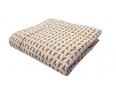 Ideenreich 2384 Tapis King Size, Tapis pour parc Marron 120 x 120 cm