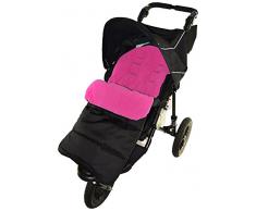 Chancelière/Cosy orteils Compatible avec Montagne Buugy Swift Poussette Rose Rose