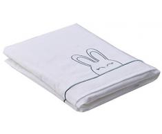 Jollein Housse de couette et taie doreiller, drap 75 x 100 cm Sweet Bunny Pierre Vert, drap 75 x 100 cm Sweet Bunny Pierre, Vert du