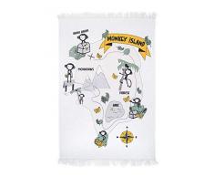 Jollein Tapis 90 x 130 cm Monkey Island, Tapis 90 x 130 cm Monkey Island, Tapis 90 x 130 cm Monkey Island, du