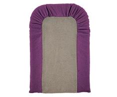 Bambisol Matelas à Langer Taupe Prune