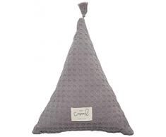 Bimbi Casual Coussin triangulaire (35 x 35) Crochet 506 Dream 40 Coussin unisexe