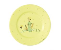 Petit Jour Paris - PP921JP - Assiette à dessert jaune Le Petit Prince 20 cm - Parfaite pour le dessert