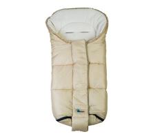 ALTABEBE AL2277-08 Nordic Line La Chancelière dHiver pour Poussette, 12 - 36 Mois, Beige/Blanc