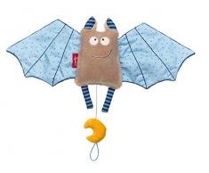 Sigikid, Garçons, Peluche Musicale, Chauve-Souris, Urban Baby, Bleu, 42349